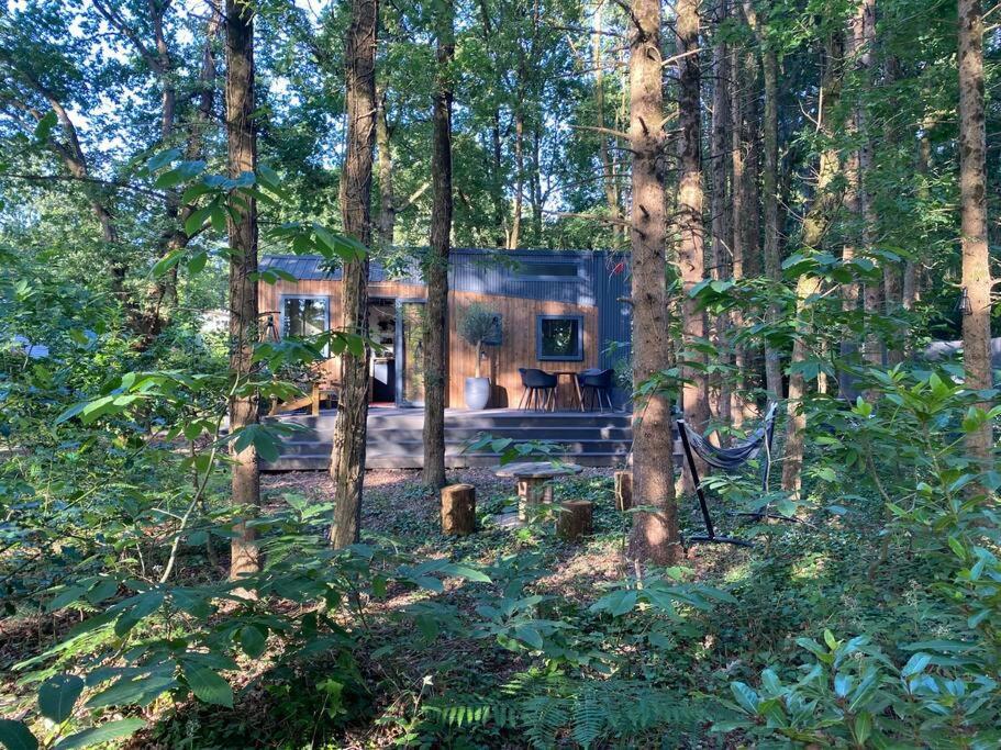 Tiny House Sur Terrain Boise A 10 Mn De La Mer Férel Exterior photo